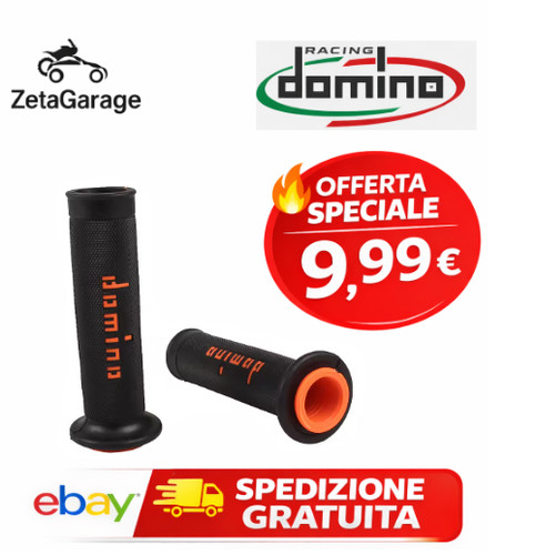 Coppia manopole domino moto - coppia,