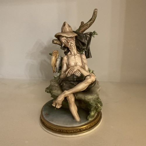 Statua pescatore addormentati - pescatore,