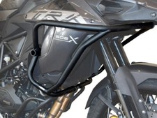 Paramotore Crash Bars HEED  Benelli TRK 502 / 502X - Bunker nero