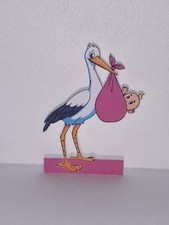 Cicogna nascita Bimba in