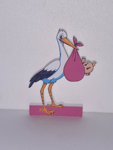 Cicogna nascita bimba - nascita, in