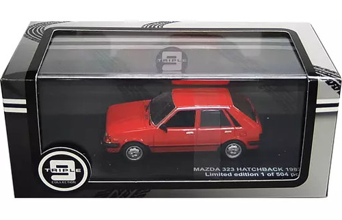 Espositore rosso mazda - espositore, 1/43
