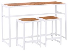 Set da giardino 3 elementi per