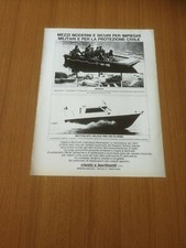 1973 CIGALA & BERTINETTI IMBARCAZIONE SALVATAGGIO MANTA MOTOSCAFO MARINA MILITAR