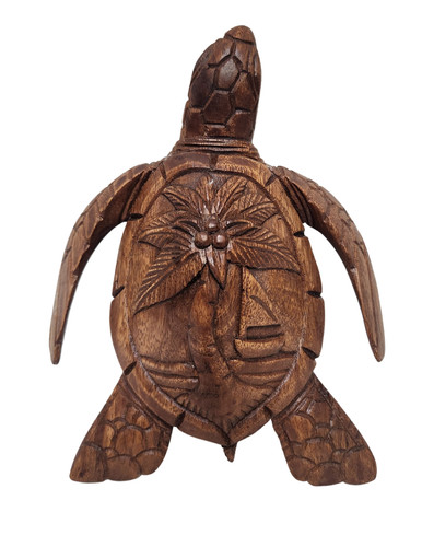 Tartaruga legno mogano - legno,