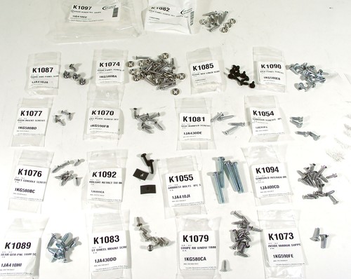 Corvette interior screw kit - screw,