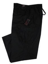PANTALONE CARGO SPIONAGGIO NERO COTONE TWlLL TR052 2XL3XL4XL5XL6XL7XL8XL