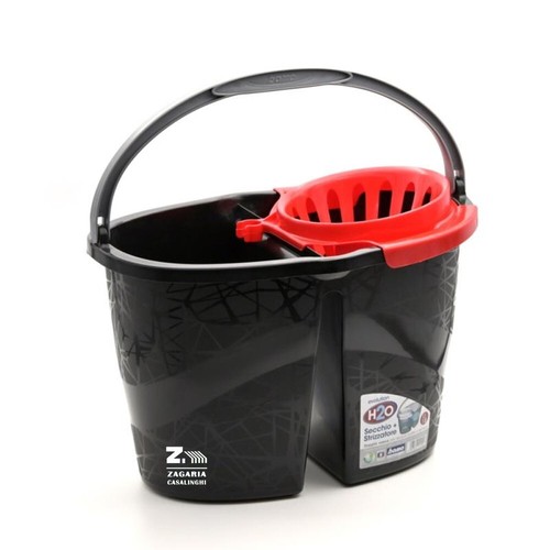 Secchio contenitore doppio con - contenitore,
