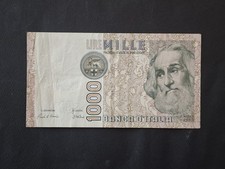 Banconota 1000 lire marco - da,
