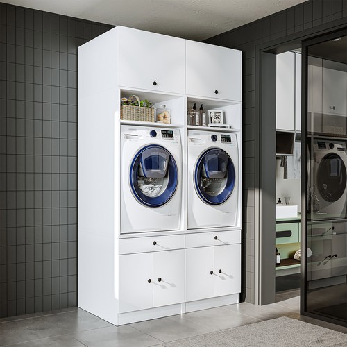 Mobile lavatrice roomart - lavatrice, serie