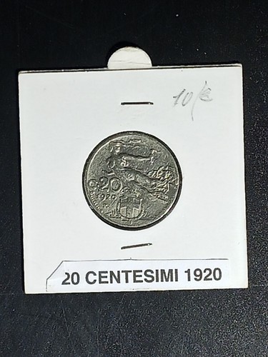 Moneta regno italia 1920 - moneta,