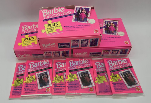 Barbie trading cards - trading, vintage