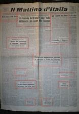  WW2* PIETRA TOMBALE SULLA CARTA ATLANTICA *N.3842