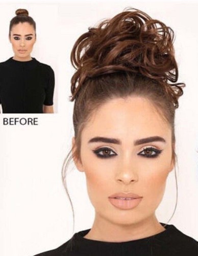 Koko hair bun scrunchie - hair,