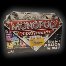 MONOPOLY MILIONAIRE * gioco da tavolo nuovo sigillato in fabbrica * HASBRO 2012