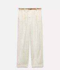 PANTALONE ZARA MISTO LINO