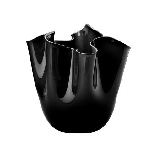 Vaso venini fazzoletto opalino - venini,