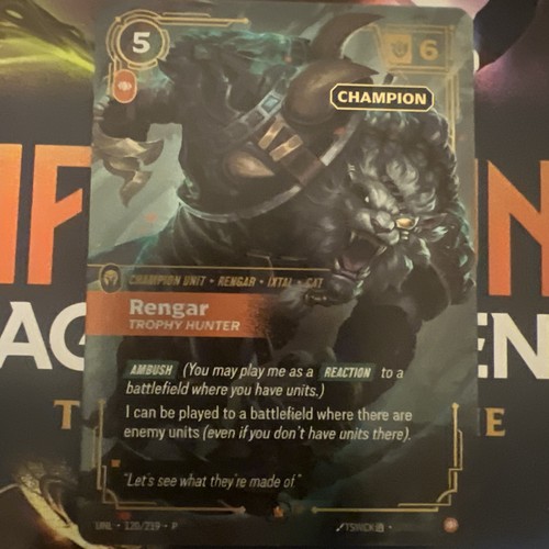 Rengar trofeo cacciatore - -,