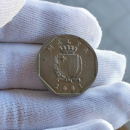 Malta centesimi 1991 stemma - 50,
