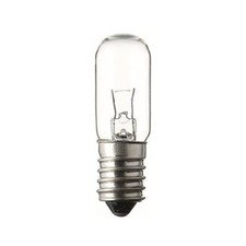 LAMPADA LAMPADINA TUBOLARE E14 24V 3W 16X54 SEGNALETICA LAMPEGGIANTI rinforzata