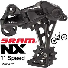 SRAM Deragliatore NX 1x11 MTB E-Bike Lungo Cestello Horizon Max 42Z Nero