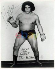 Andre the Giant autografo