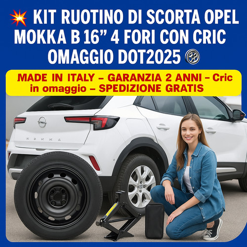 Ruotino scorta opel - ruotino,
