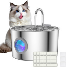 Fontanella per Gatti Acciaio