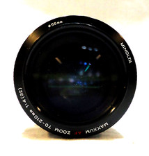 Obiettivo minolta 210mm - obiettivo, 70-210mm