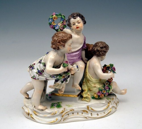 Meissen figur stagioni - meissen,
