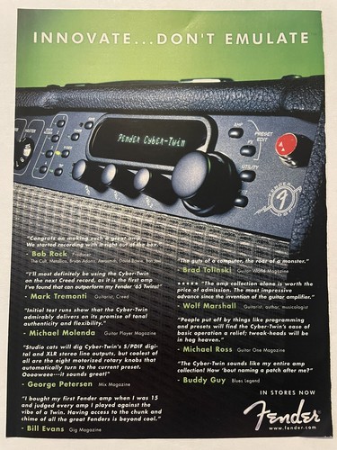 Fender cyber twin - fender, cyber-twin