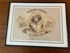 Quadro sancho panza habanos - quadro,