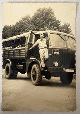 FOTOGRAFIA AUTOCARRO ESERCITO ITALIANO FIAT CM 52 639 - 1961