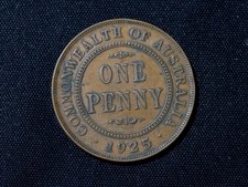 penny australiano 1925