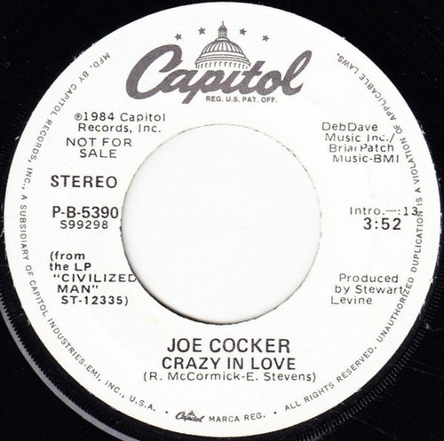 Joe cocker crazy - joe, love