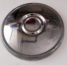 FIAT 128 BERLINA PRIMA SERIE COPPA CROMATA RUOTA USATA ED ORIGINALE (343)