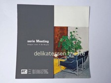 ARFLEX serie MEETING poltrona divano De Bruyne BROCHURE vintage