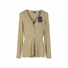 GANT Rib Cardigan Top Donna