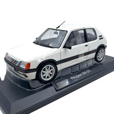 Modellino Auto Norev 1/18 Peugeot 205 GTI 1.9 1989 meije white