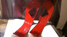 Coppia di paragambe MOTO GUZZI  V7 700 anni 70 rosso fuoco 105 colore lechler