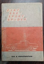 Libretto Manutenzione Fiat 850