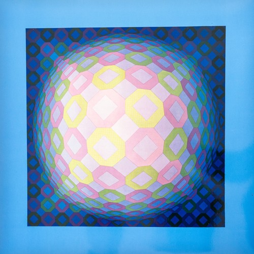 Vasarely elioincisione - vasarely, da