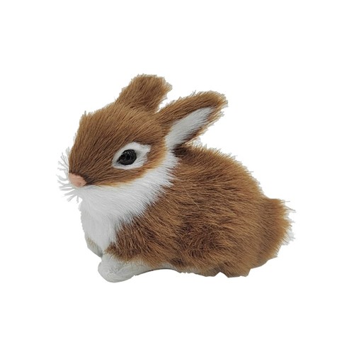 Coniglietto peluche realistico
