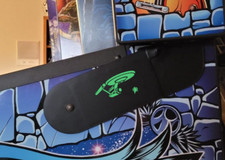 Stern Star Trek copricerniera magnetica illuminata flipper mod VERDE-1482