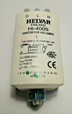 HI-400S Helvar Ignitor  Accenditore elettronico sodio 100/400W ioduri m. 35/400W