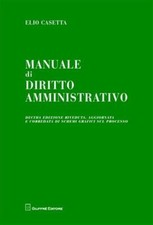 Manuale di diritto amministrativo