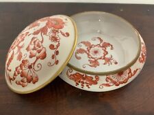 Cofanetto Porcellana Limoges dipinta a mano "Veritable Porcelaine"