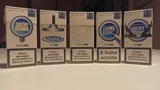 LUCKY STRIKE- LIMITED EDITION ORIGINALE 5 pacchetti vuoti da collezione 