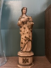 Antica Madonna In Alabastro Cm