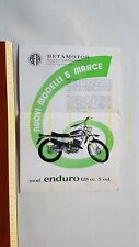 Beta 50 Cross Special Export - 125 Enduro 1973 depliant originale brochure